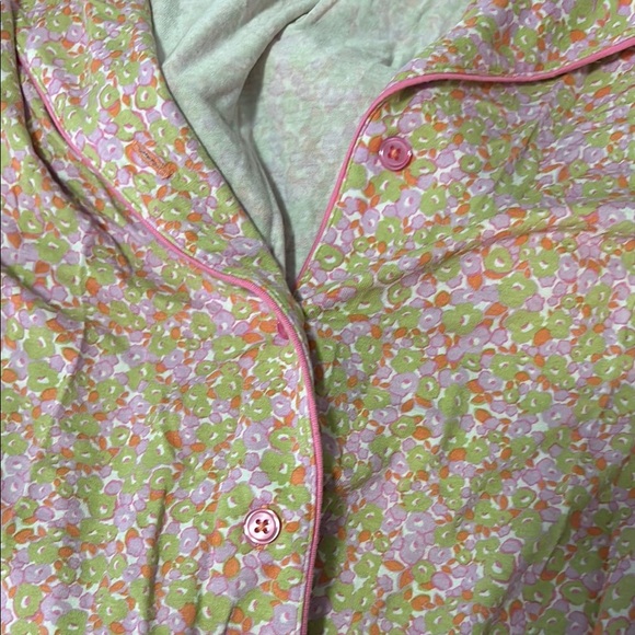 Floral Pink Women's Pajama Set - Picture 4 of 4